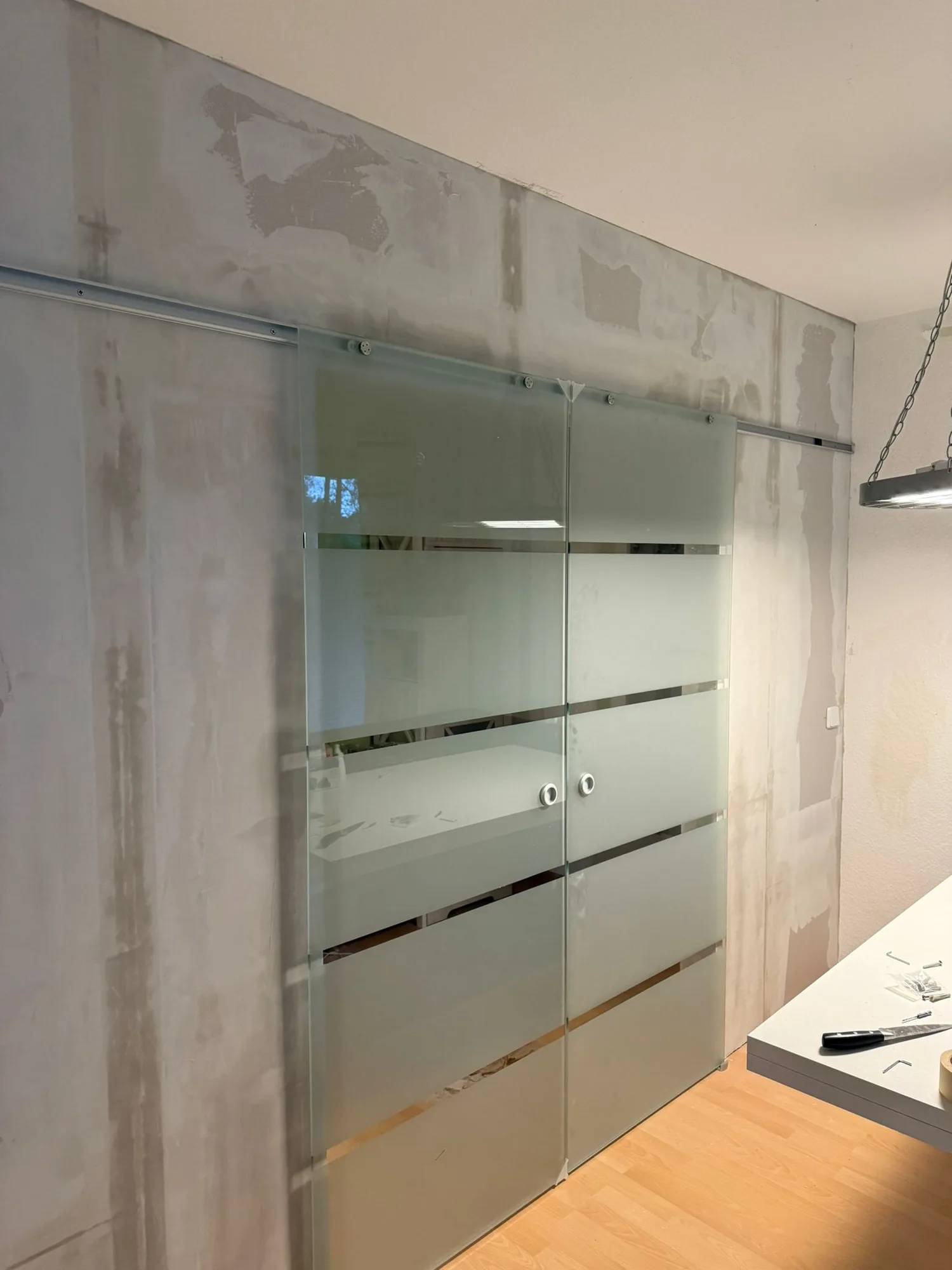 Trockenbauwand – gespachtelte Trennwand im Trockenbau – M&N Trockenbau Berlin & Brandenburg
