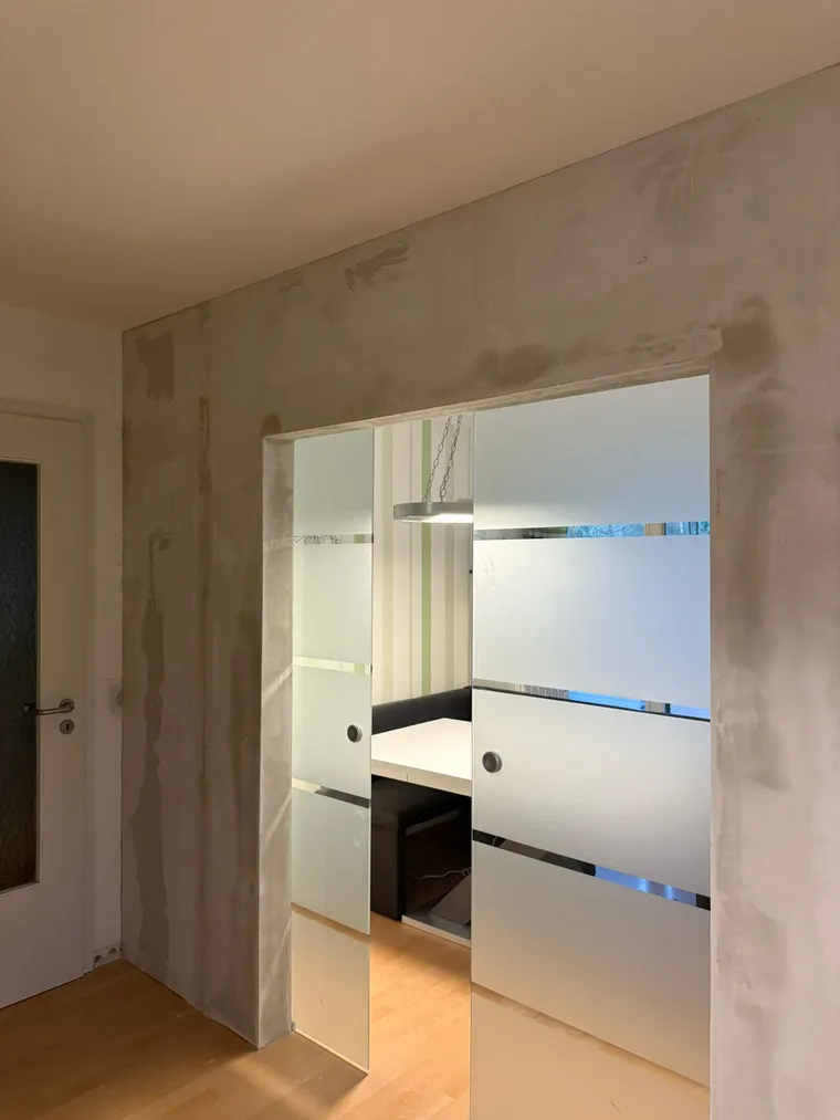 Trockenbauwand – gespachtelte Trennwand im Trockenbau – M&N Trockenbau Berlin & Brandenburg