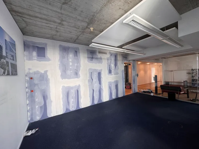Trockenbauwand – gespachtelte Trennwand im Trockenbau – M&N Trockenbau Berlin & Brandenburg