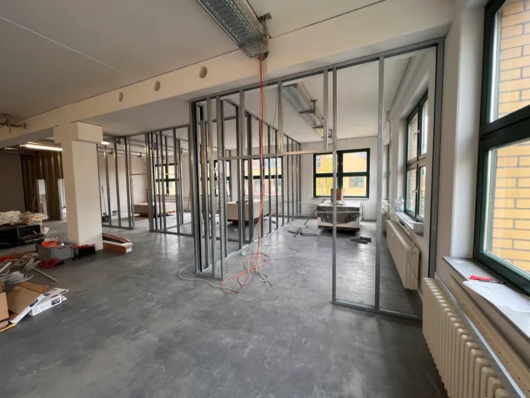 Trockenbauwand – gespachtelte Trennwand im Trockenbau – M&N Trockenbau Berlin & Brandenburg