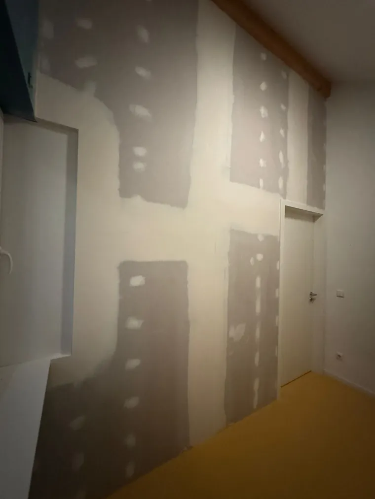 Trockenbauwand – gespachtelte Trennwand im Trockenbau – M&N Trockenbau Berlin & Brandenburg