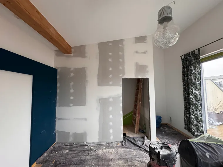 Trockenbauwand – gespachtelte Trennwand im Trockenbau – M&N Trockenbau Berlin & Brandenburg