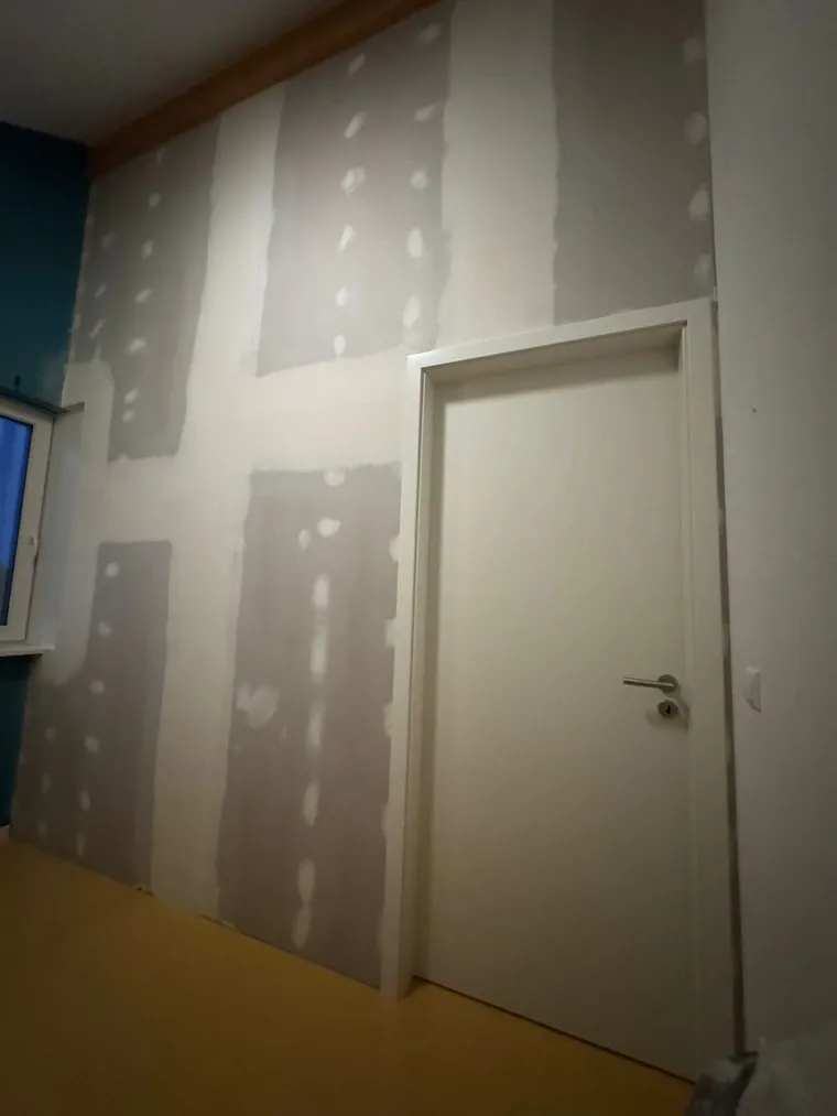 Trockenbauwand – gespachtelte Trennwand im Trockenbau – M&N Trockenbau Berlin & Brandenburg