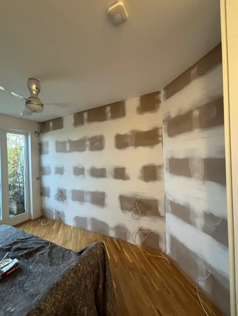 Trockenbauwand – gespachtelte Trennwand im Trockenbau – M&N Trockenbau Berlin & Brandenburg
