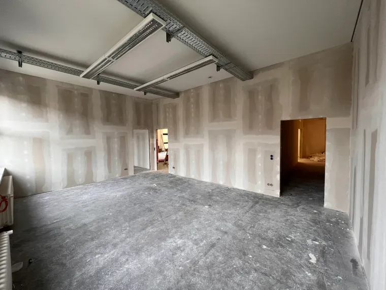 Trockenbauwand – gespachtelte Trennwand im Trockenbau – M&N Trockenbau Berlin & Brandenburg